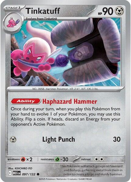 Tinkatuff (097/132) [Mega Evolution: Base Set] | Tabernacle Games