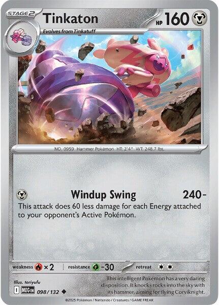 Tinkaton (098/132) [Mega Evolutions: Base Set] | Tabernacle Games