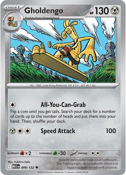 Gholdengo (099/132) [Mega Evolution: Base Set] | Tabernacle Games