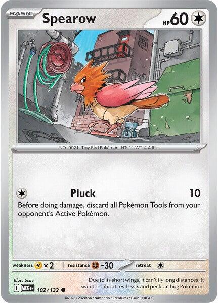 Spearow (102/132) [Mega Evolutions: Base Set] | Tabernacle Games