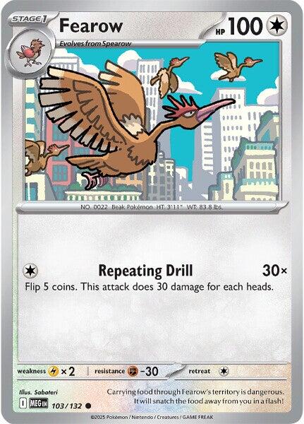 Fearow (103/132) [Mega Evolutions: Base Set] | Tabernacle Games