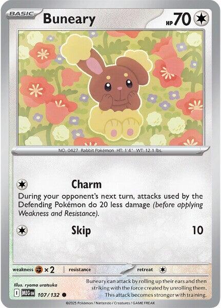 Buneary (107/132) [Mega Evolutions: Base Set] | Tabernacle Games