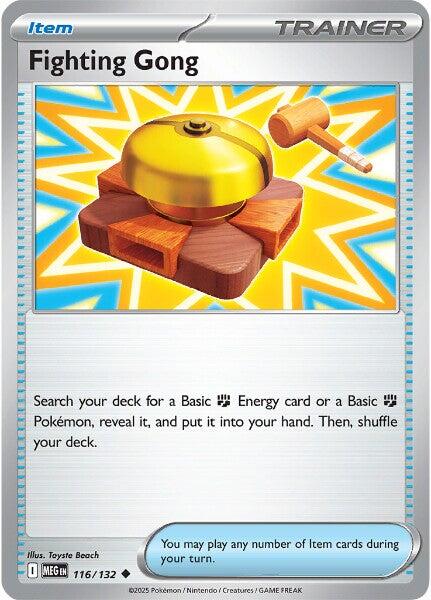 Fighting Gong (116/132) [Mega Evolutions: Base Set] | Tabernacle Games