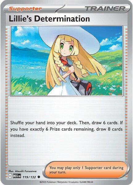 Lillie's Determination (119/132) [Mega Evolutions: Base Set] | Tabernacle Games