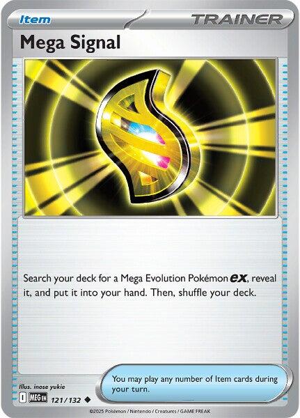 Mega Signal (121/132) [Mega Evolutions: Base Set] | Tabernacle Games