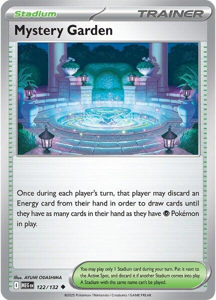 Mystery Garden (122/132) [Mega Evolutions: Base Set] | Tabernacle Games