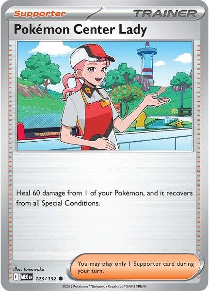 Pokemon Center Lady (123/132) [Mega Evolution: Base Set] | Tabernacle Games