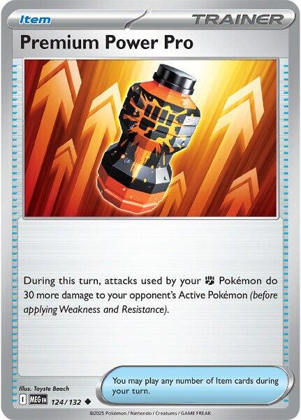 Premium Power Pro (124/132) [Mega Evolutions: Base Set] | Tabernacle Games