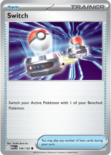 Switch (130/132) [Mega Evolutions: Base Set] | Tabernacle Games