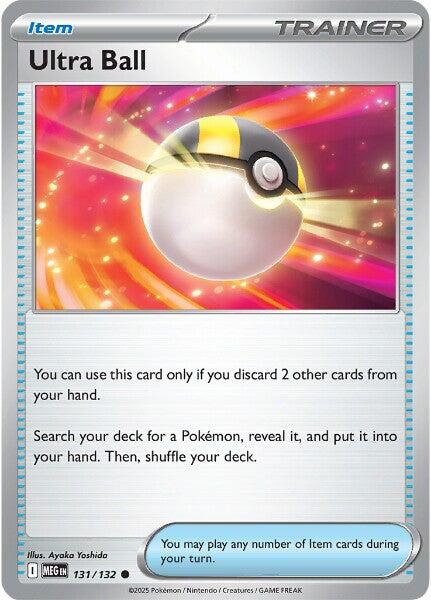 Ultra Ball (131/132) [Mega Evolutions: Base Set] | Tabernacle Games