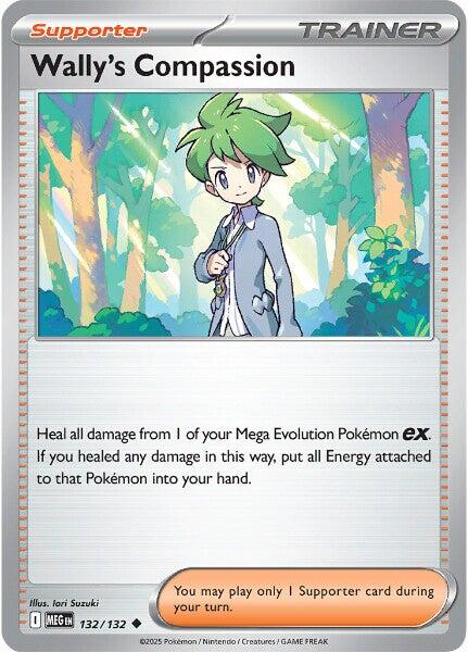 Wally's Compassion (132/132) [Mega Evolutions: Base Set] | Tabernacle Games