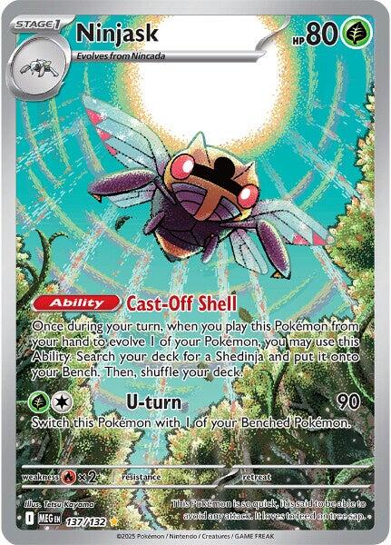 Ninjask (137/132) [Mega Evolution: Base Set] | Tabernacle Games