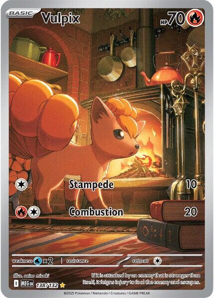 Vulpix (138/132) [Mega Evolutions: Base Set] | Tabernacle Games