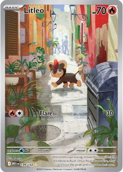 Litleo (139/132) [Mega Evolutions: Base Set] | Tabernacle Games