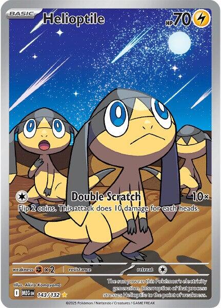 Helioptile (143/132) [Mega Evolutions: Base Set] | Tabernacle Games