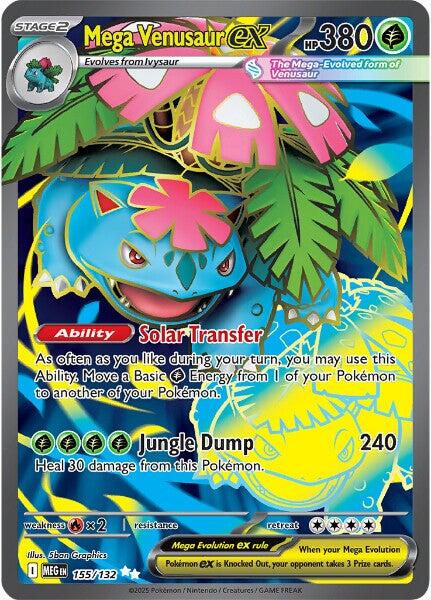 Mega Venusaur ex (155/132) [Mega Evolutions: Base Set] | Tabernacle Games