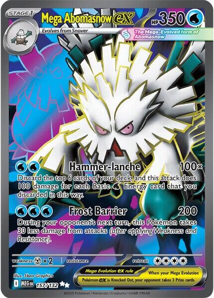 Mega Abomasnow ex (157/132) [Mega Evolutions: Base Set] | Tabernacle Games