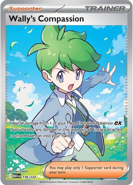 Wally's Compassion (176/132) [Mega Evolutions: Base Set] | Tabernacle Games