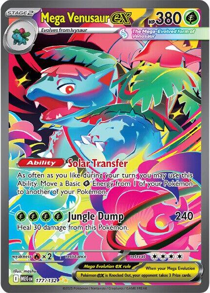 Mega Venusaur ex (177/132) [Mega Evolutions: Base Set] | Tabernacle Games