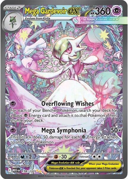 Mega Gardevoir ex (178/132) [Mega Evolutions: Base Set] | Tabernacle Games