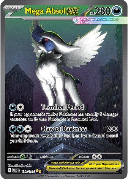 Mega Absol ex (180/132) [Mega Evolutions: Base Set] | Tabernacle Games