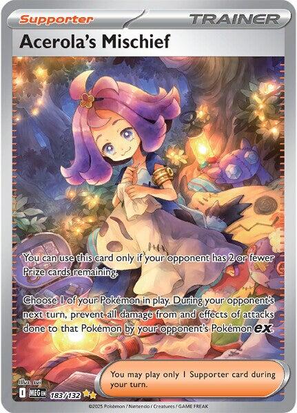 Acerola's Mischief (183/132) [Mega Evolutions: Base Set] | Tabernacle Games