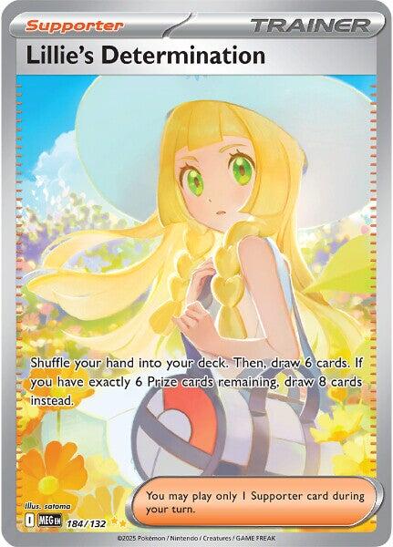 Lillie's Determination (184/132) [Mega Evolutions: Base Set] | Tabernacle Games