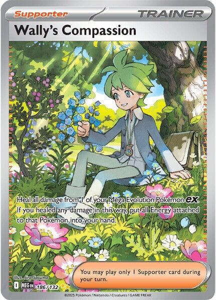 Wally's Compassion (186/132) [Mega Evolution: Base Set] | Tabernacle Games