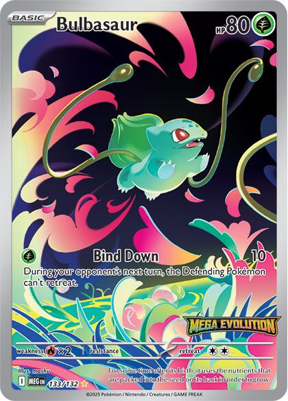 Bulbasaur (133/132) (Mega Evolution) [Mega Evolutions: Base Set] | Tabernacle Games