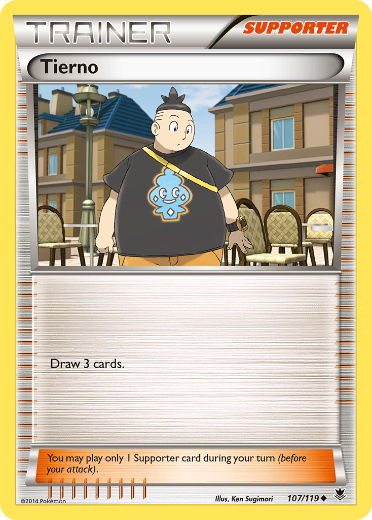 Tierno (107/119) [XY: Phantom Forces] | Tabernacle Games