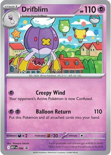 Drifblim (006) [Mega Evolutions Promo] | Tabernacle Games