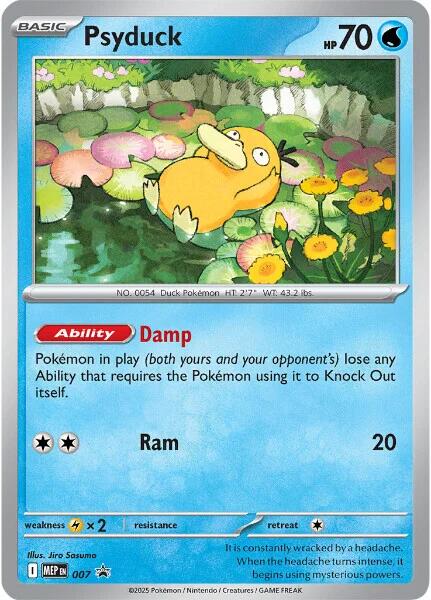 Psyduck (007) [Mega Evolutions Promo] | Tabernacle Games