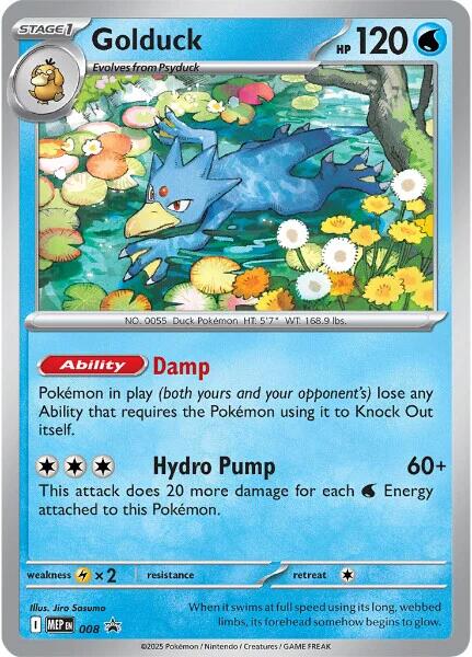 Golduck (008) [Mega Evolutions Promo] | Tabernacle Games