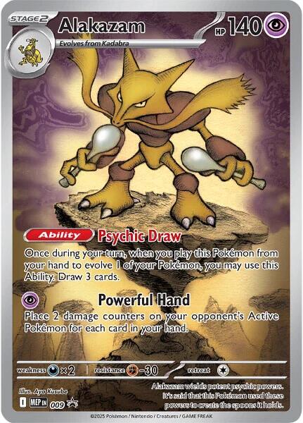 Alakazam (009) [Mega Evolutions Promo] | Tabernacle Games