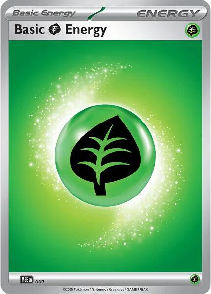 Basic Grass Energy - 001 [Mega Evolution Energies] | Tabernacle Games