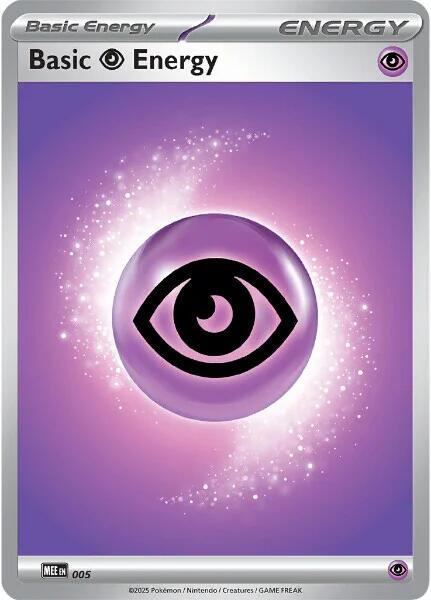 Basic Psychic Energy - 005 [Mega Evolution Energies] | Tabernacle Games