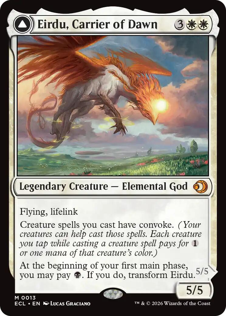 Eirdu, Carrier of Dawn [Lorwyn Eclipsed] | Tabernacle Games