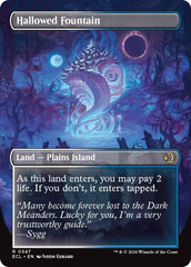 Hallowed Fountain (Borderless) [Lorwyn Eclipsed] | Tabernacle Games