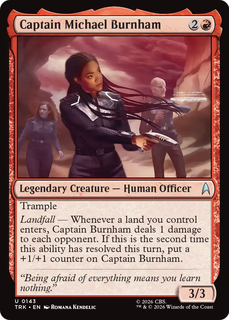 Captain Michael Burnham [Star Trek] | Maze of Fitzroy