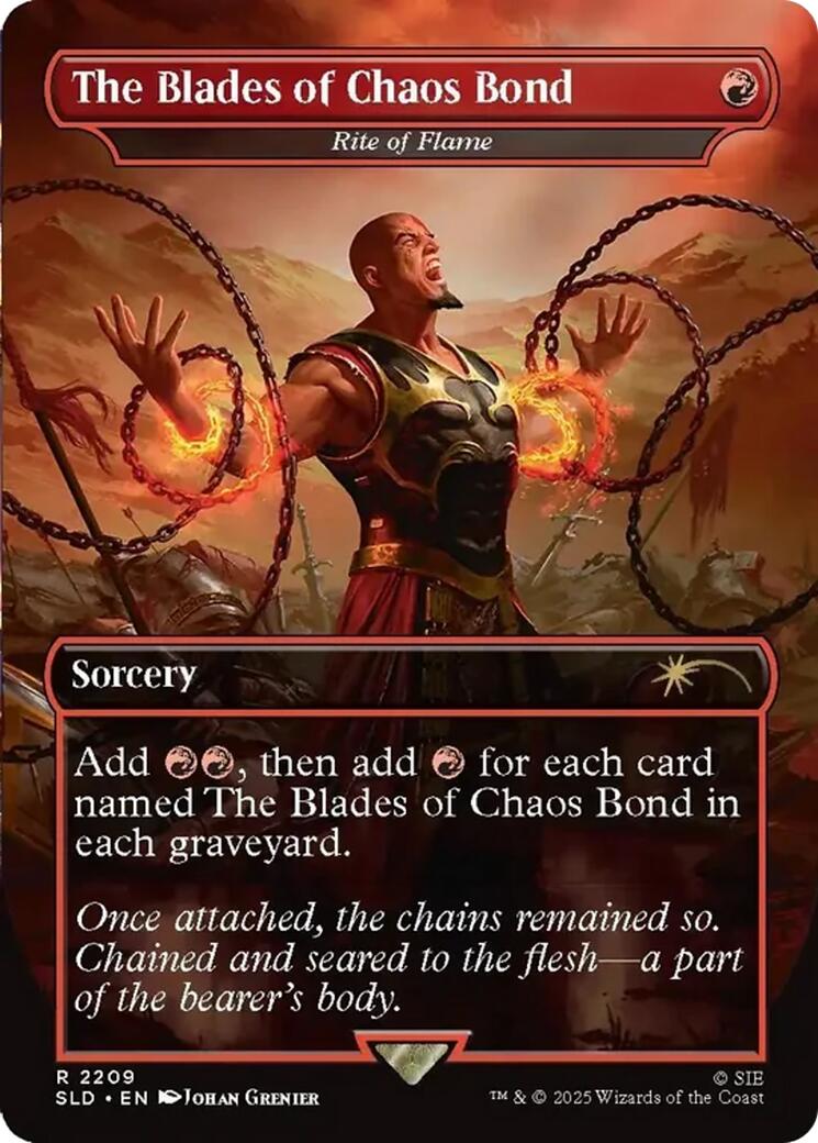 The Blades of Chaos Bond - Rite of Flame [Secret Lair Drop Series] | Tabernacle Games