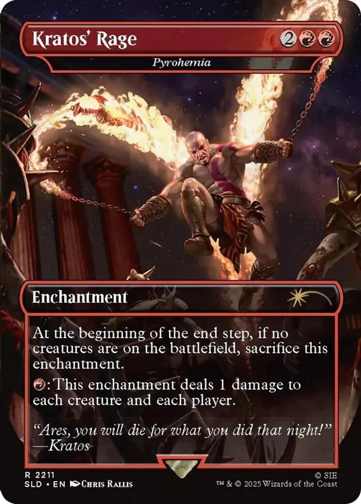 Kratos' Rage - Pyrohemia [Secret Lair Drop Series] | Tabernacle Games