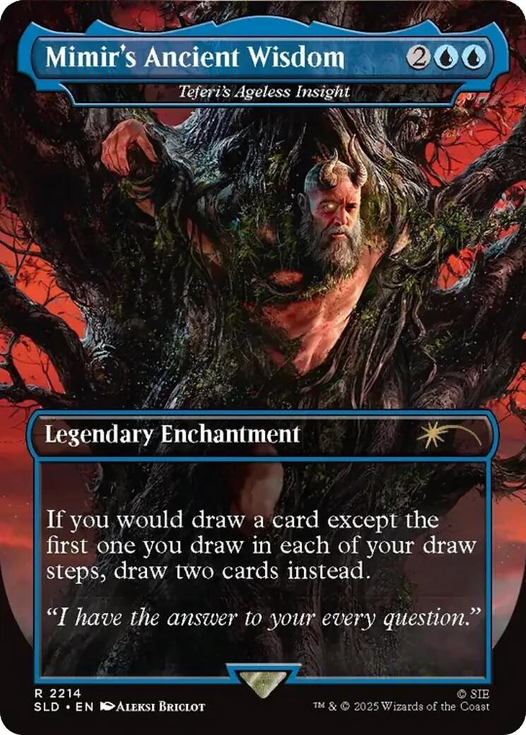 Mimir's Ancient Wisdom - Teferi's Ageless Insight [Secret Lair Drop Series] | Tabernacle Games