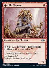 Gorilla Shaman (Foil Etched) [Modern Horizons 2] | Tabernacle Games