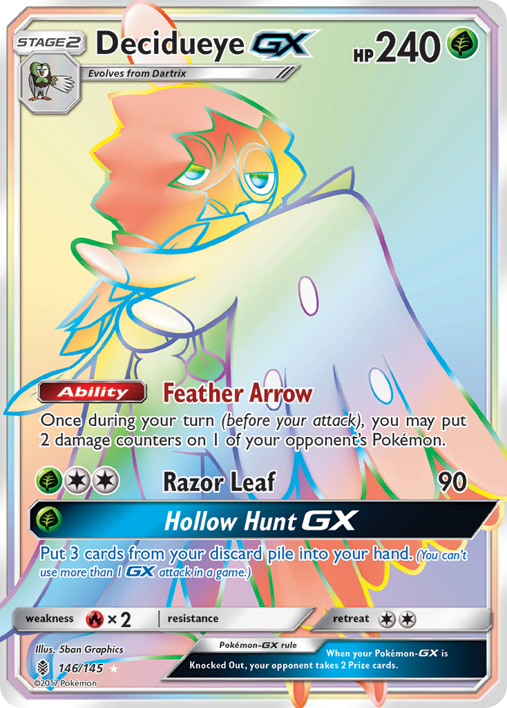 Decidueye GX (146/145) [Sun & Moon: Guardians Rising] | Tabernacle Games