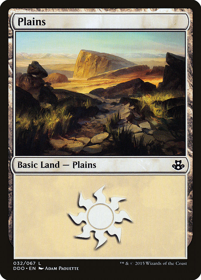 Plains (32) [Duel Decks: Elspeth vs. Kiora] | Tabernacle Games