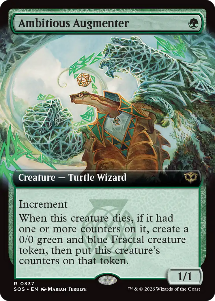 Ambitious Augmenter (Extended Art) [Secrets of Strixhaven] | Tabernacle Games