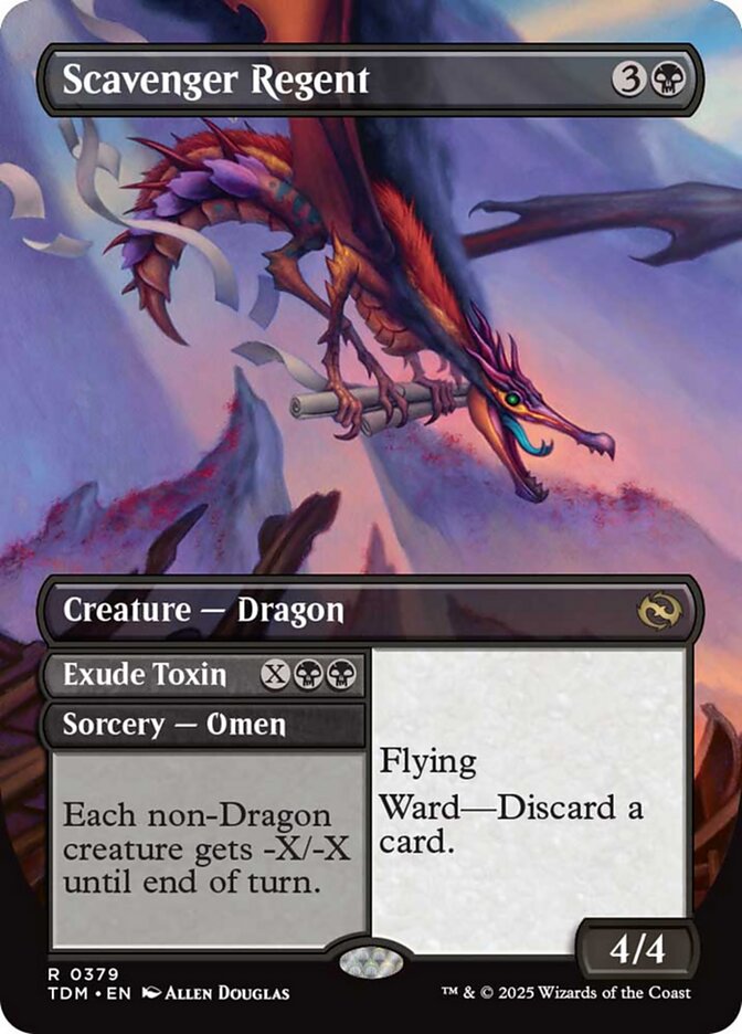 Scavenger Regent (Borderless) [Tarkir: Dragonstorm] | Tabernacle Games