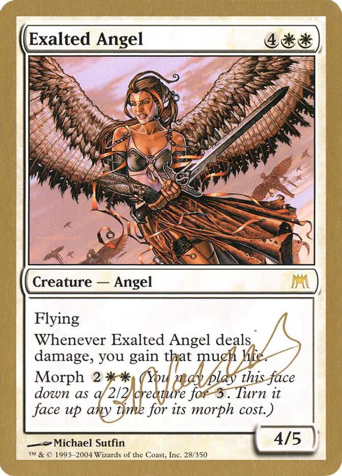 Exalted Angel (Gabriel Nassif) [World Championship Decks 2004] | Tabernacle Games