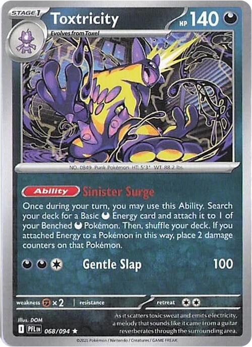 Toxtricity (068/094) [Mega Evolution: Phantasmal Flames] | Tabernacle Games