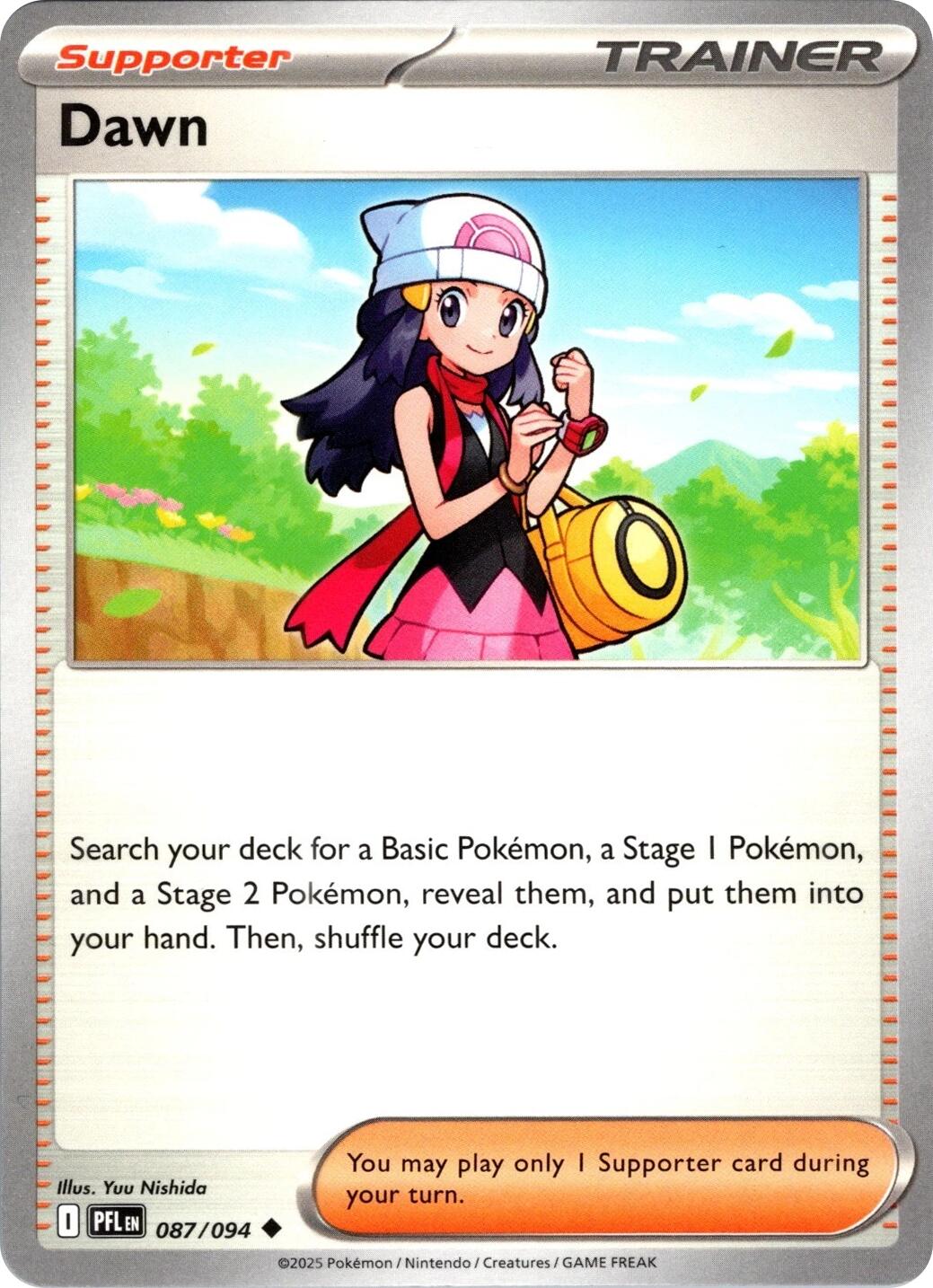 Dawn (087/094) [Mega Evolution: Phantasmal Flames] | Tabernacle Games